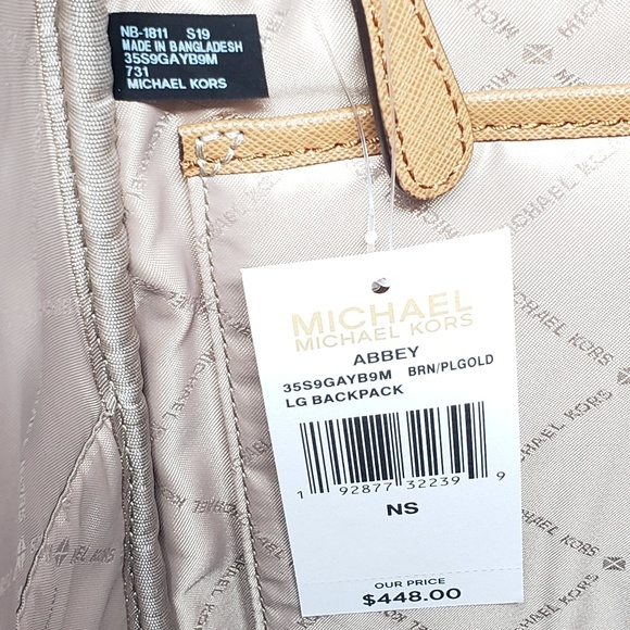 💕LAST ONE💕 Michael Kors Abbey LG Backpack - Picture 3 of 4
